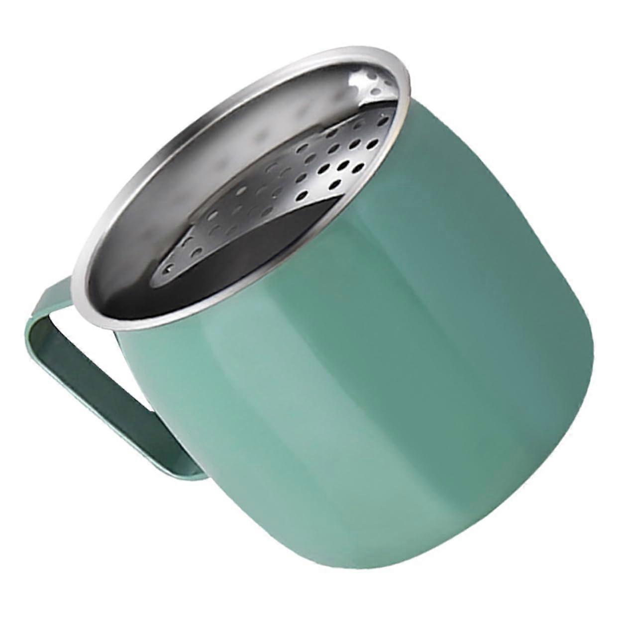 Stainless Steel Tea Cup with Filter for Office and Tea Infuser Mug with Handle Practical Strainer Stylish and Design
