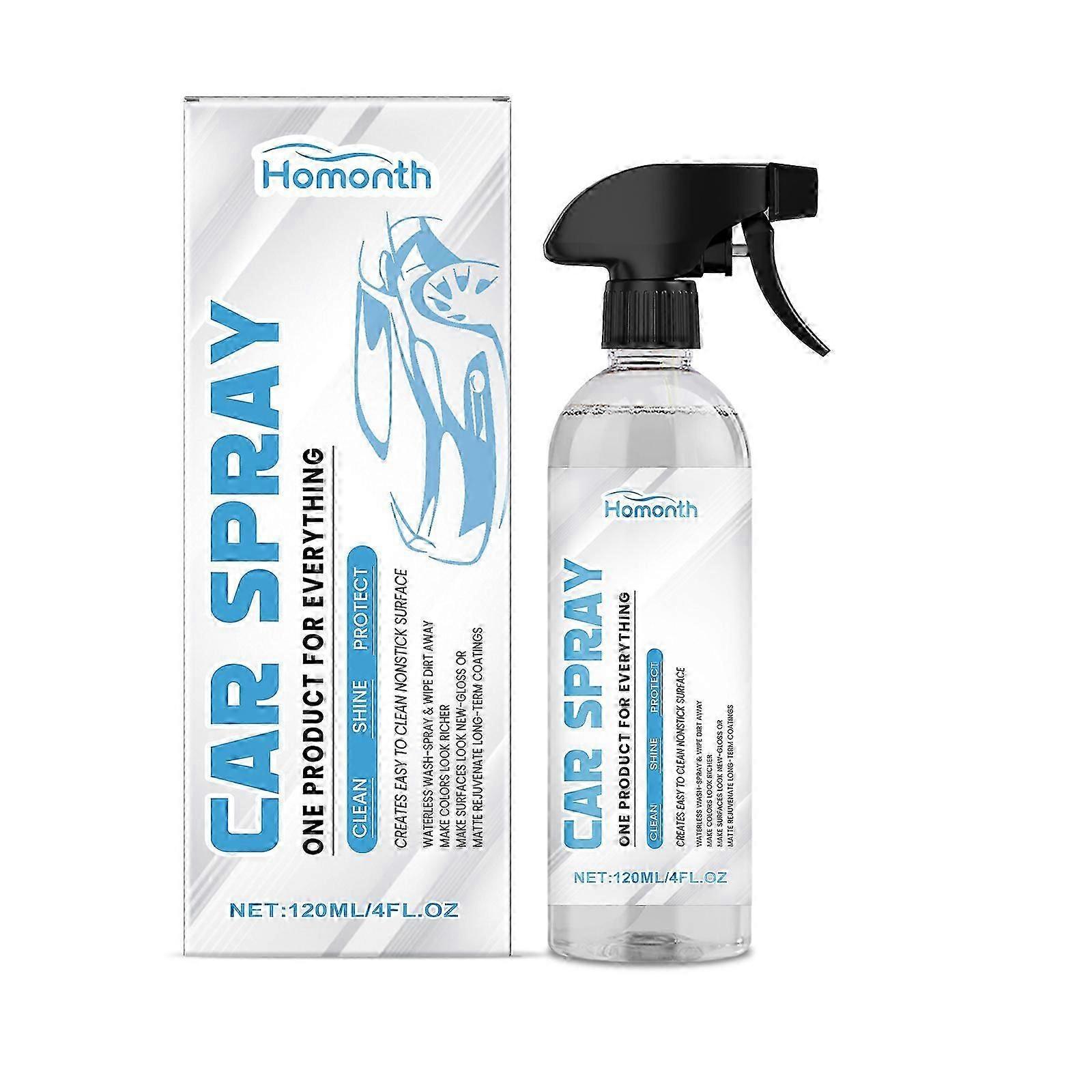 Homonth car multi-functional coating spray, car paint renovation, anti-fouling, gloss brightening, paint coating protective agent