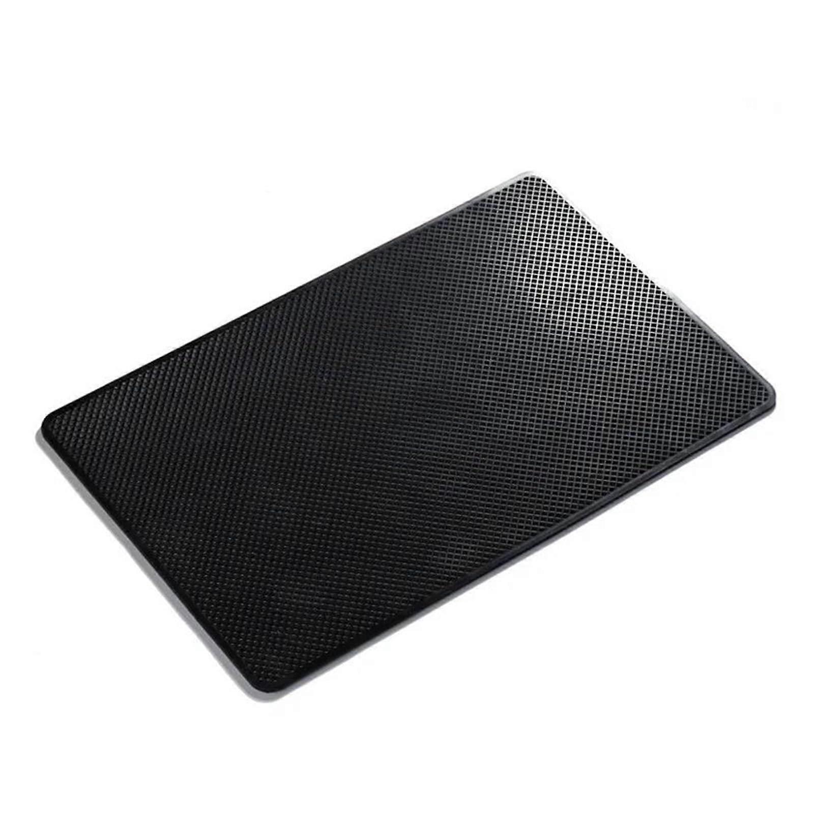 Car Dashboard AntiSlip Mat Silicone Storage Pad 40x20cm For Phone Holder And Keys Keeps Items Secure Universal Fit