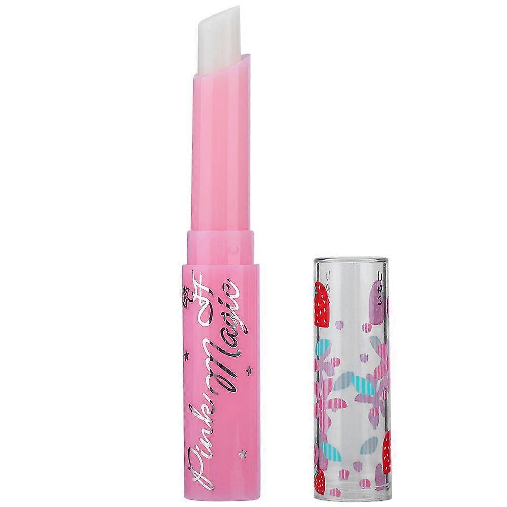Strawberry Lasting Moisturizing Color Changing Lip Balm Gloss Waterproof Lipstick Beauty Tool