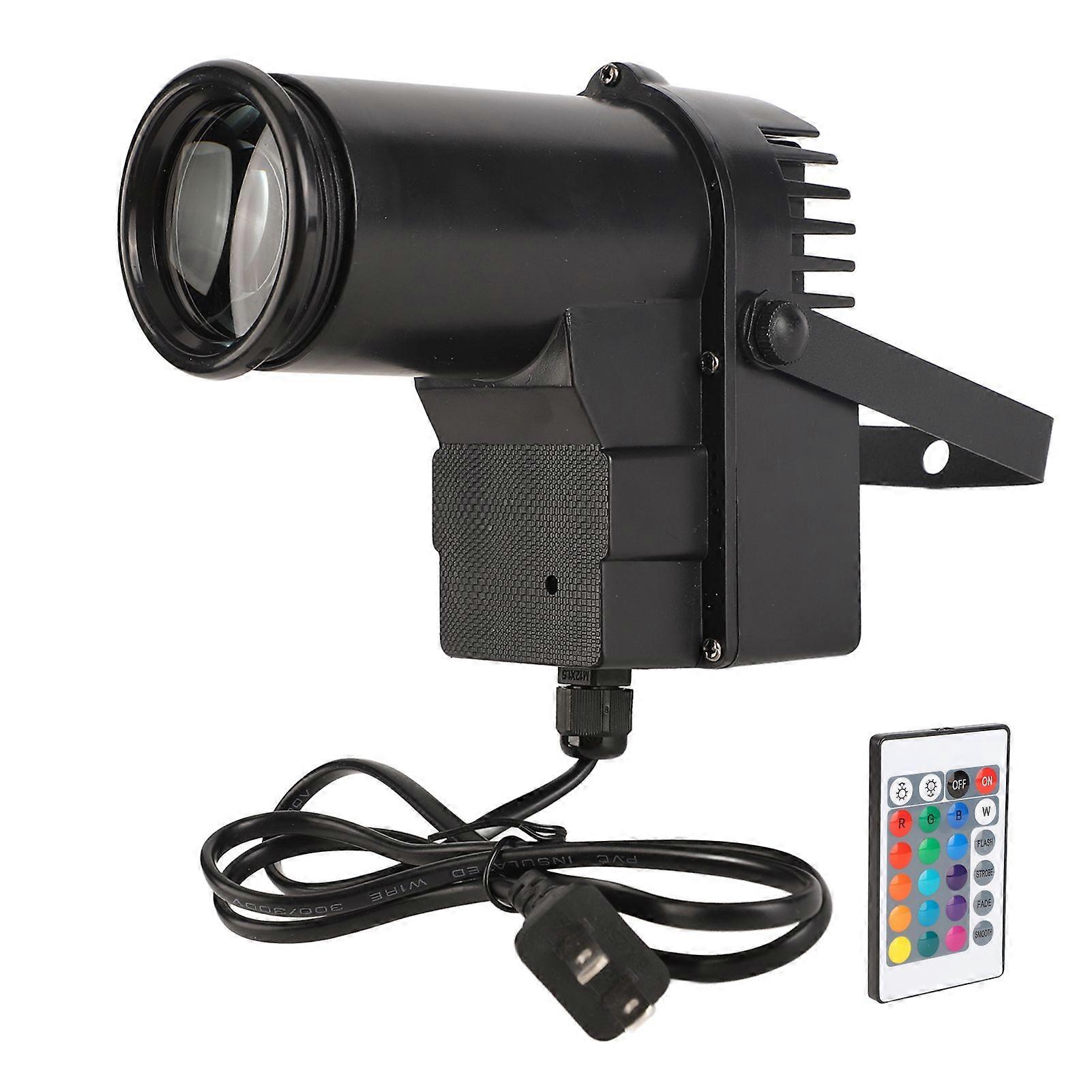 Stage Spotlight Adjustable Angle Remote Controlling for Party Wedding 10W