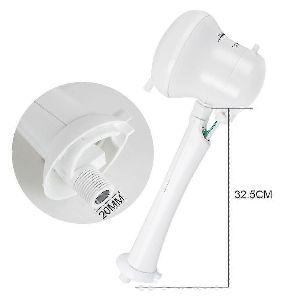 Quick-heat shower head bracket Color WhiteElectric Shower Head Bracket
