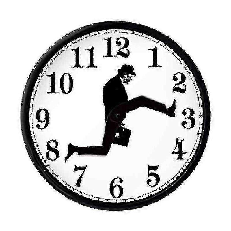 Wall Clock Funny Silent Mute Clocks Art Decor PK