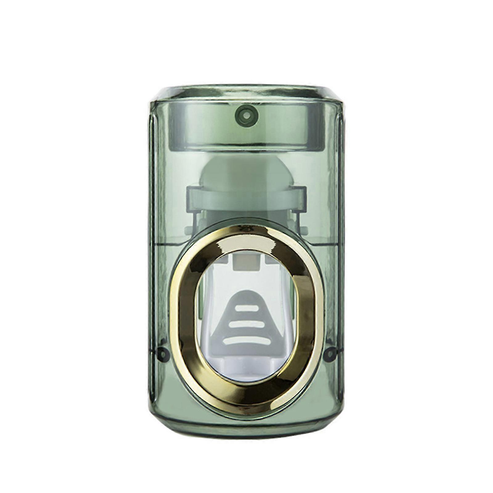 Light Luxury Toothpaste Squeezer, Tube Squeezer Toothpaste Squeezer Save Toothpaste,  Wall Mounted Toothpaste Holder Stand BathrooGreen