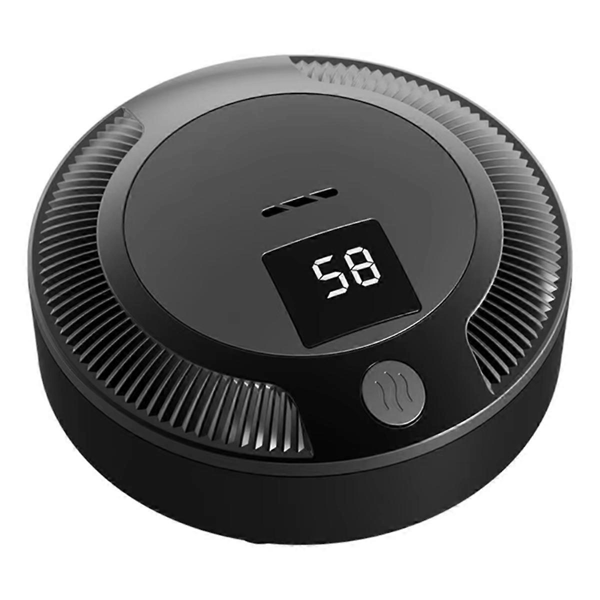 Small Air Purification Device Fashion Air Purifier Portable Air Cleaner ABS Texture Air Freshener Black