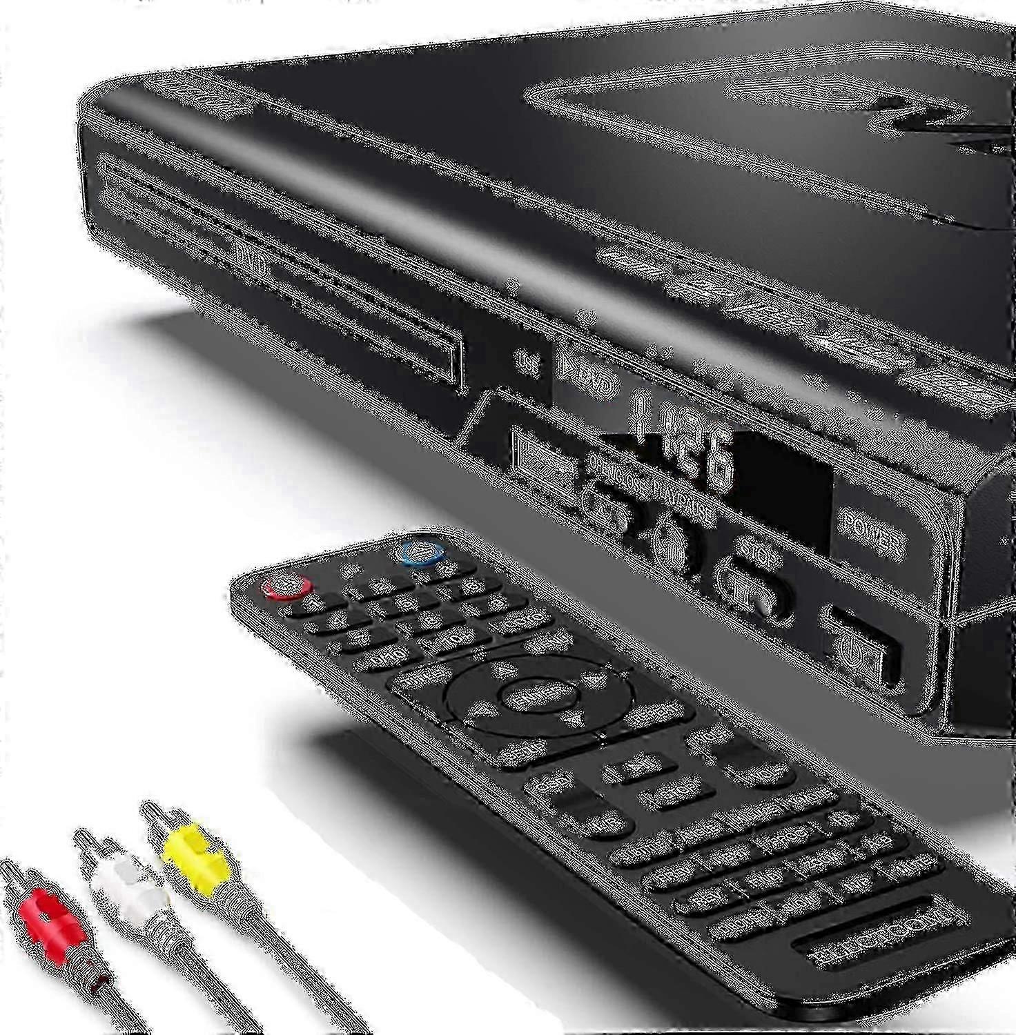 Wigslar DVD Player Compatible with Blu Ray Includes Remote and HDMI Cable