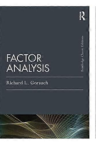 Factor Analysis Classic Edition - Richard L. Gorsuch