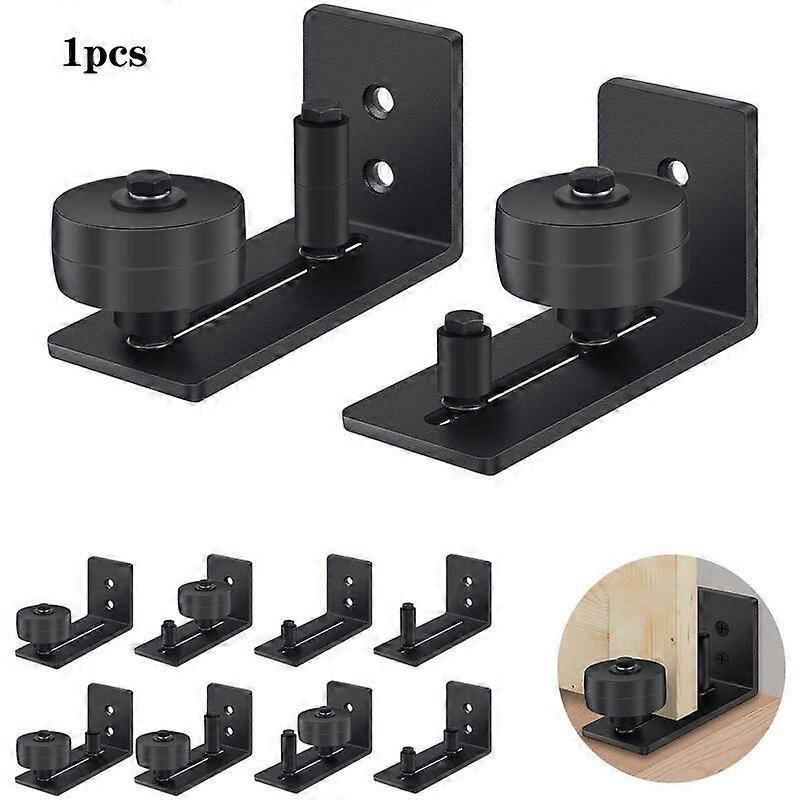 Sliding door system running track, sliding door floor guide, adjustable floor