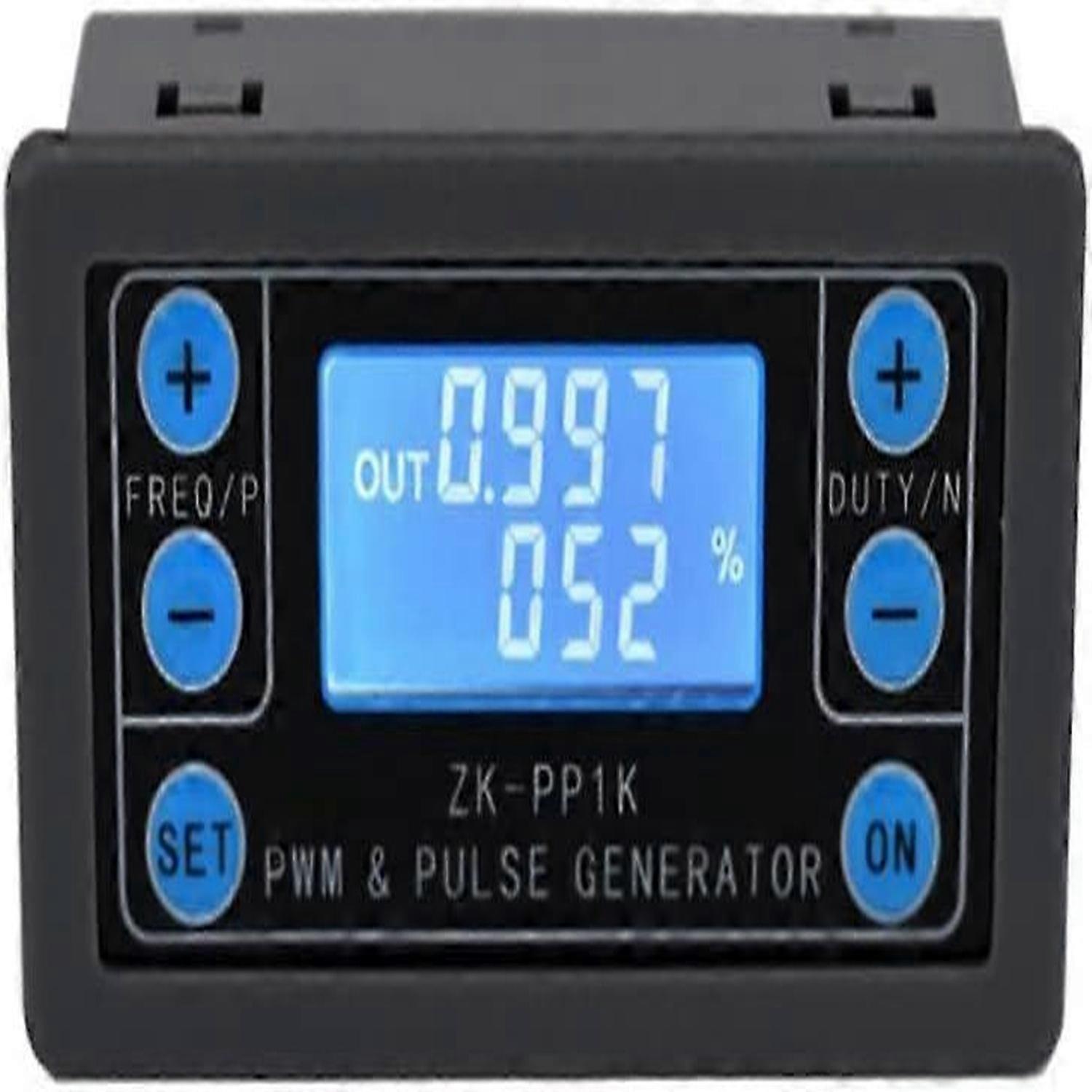Cycle Delay Drive Module, Dual Mode LCD PWM Signal Generator 1-Channel Dimming Motor Speed Controller Pulse Frequency Duty Cycle Adjustable Square Wav