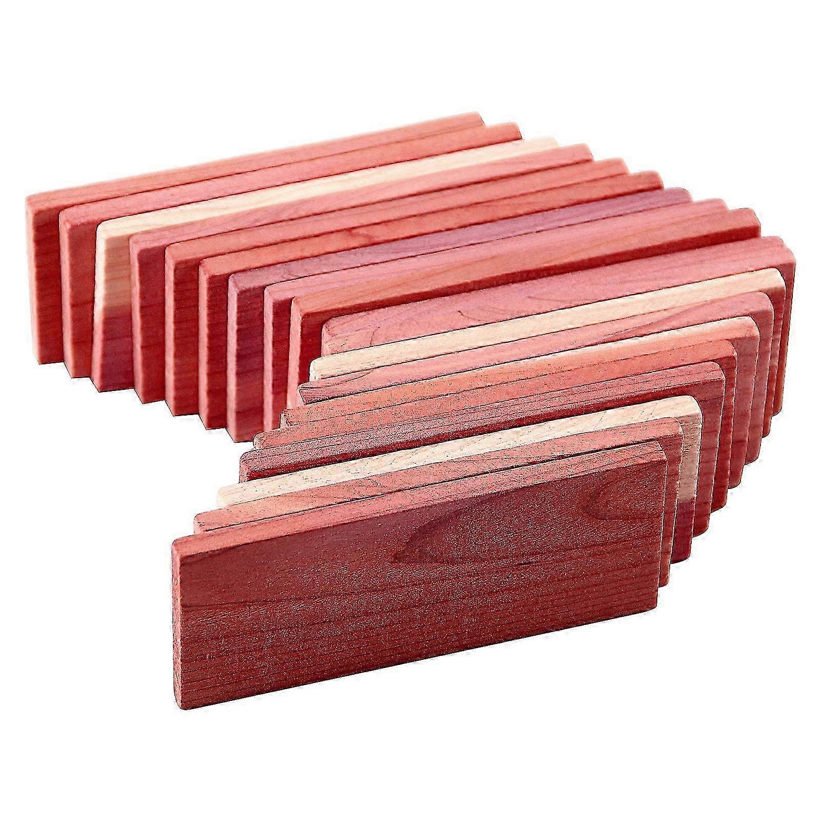 Household Drawer Organizer Inserts:16pcs Cedar Planks & Chips for Closet and Drawer Storage 2025