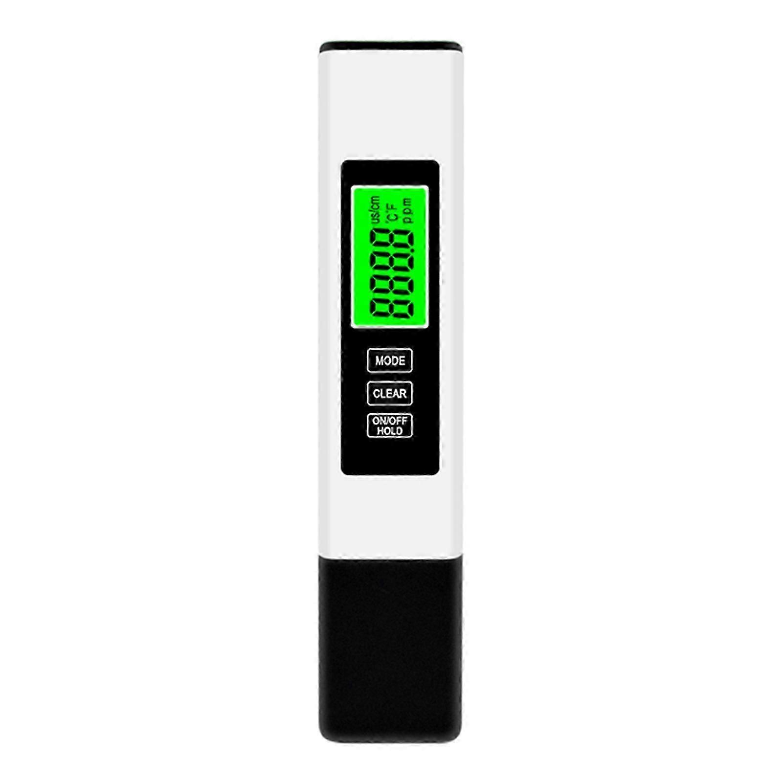 Portable 3 in 1 Water Quality Tester LCD Display Drinking Water Quality Tester Pen for Aquariums