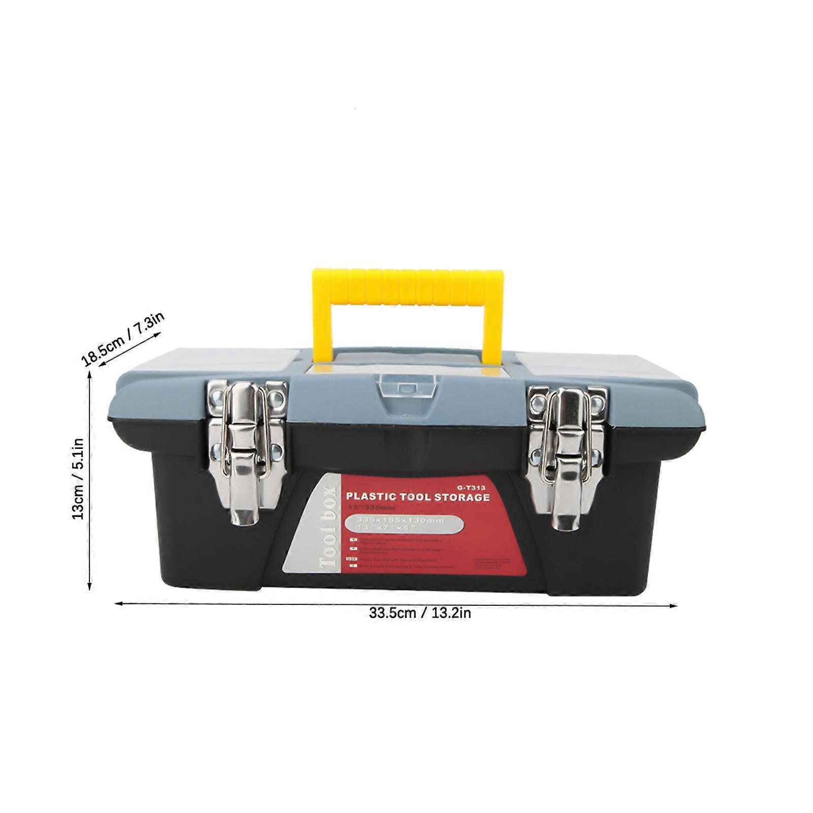 Portable Toolbox G-T313, ABS, 33.5x18.5x13cm, Multifunctional Storage