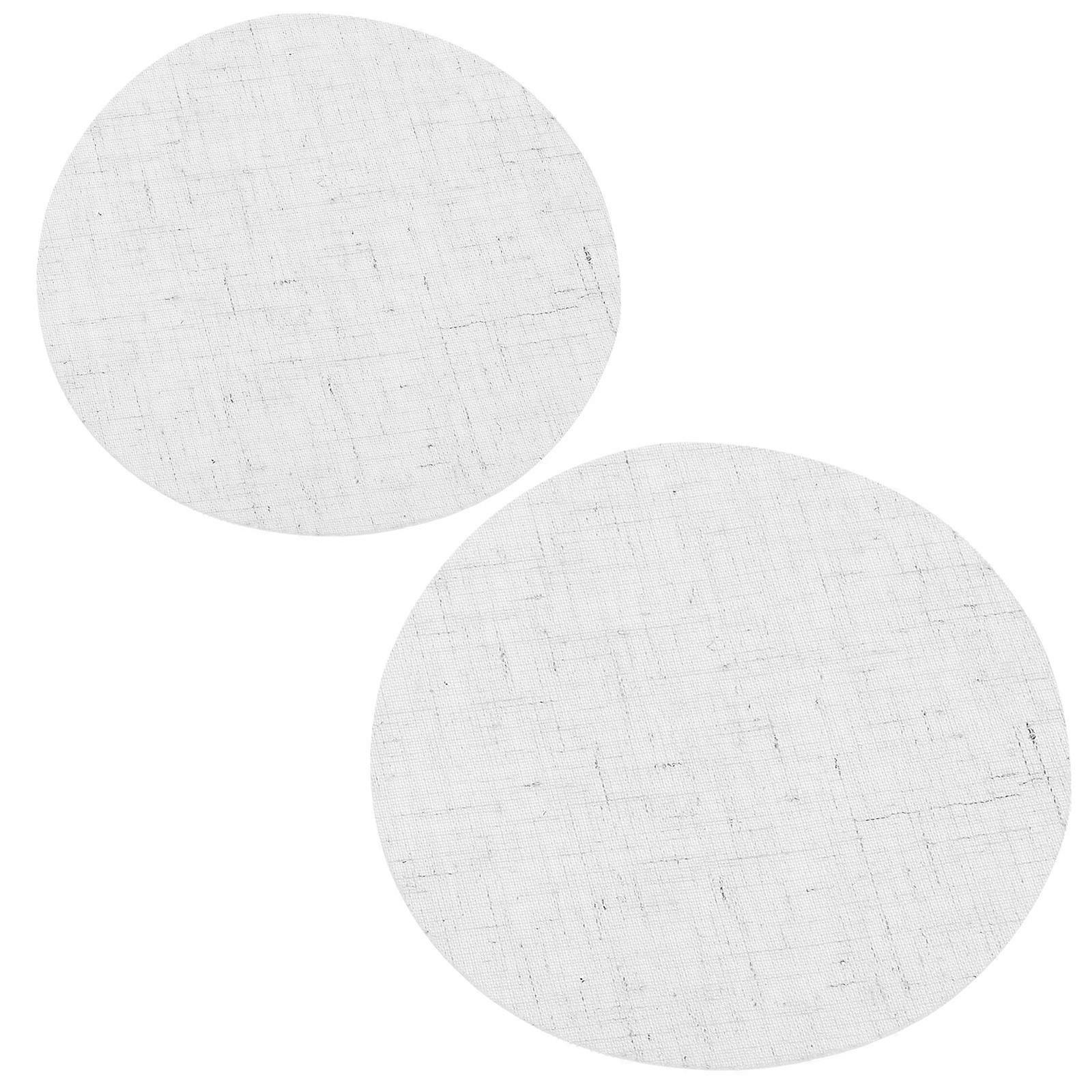 Ceiling Lamp Shade Fabric Diffuser for Light Softening 8Pcs Round Cover