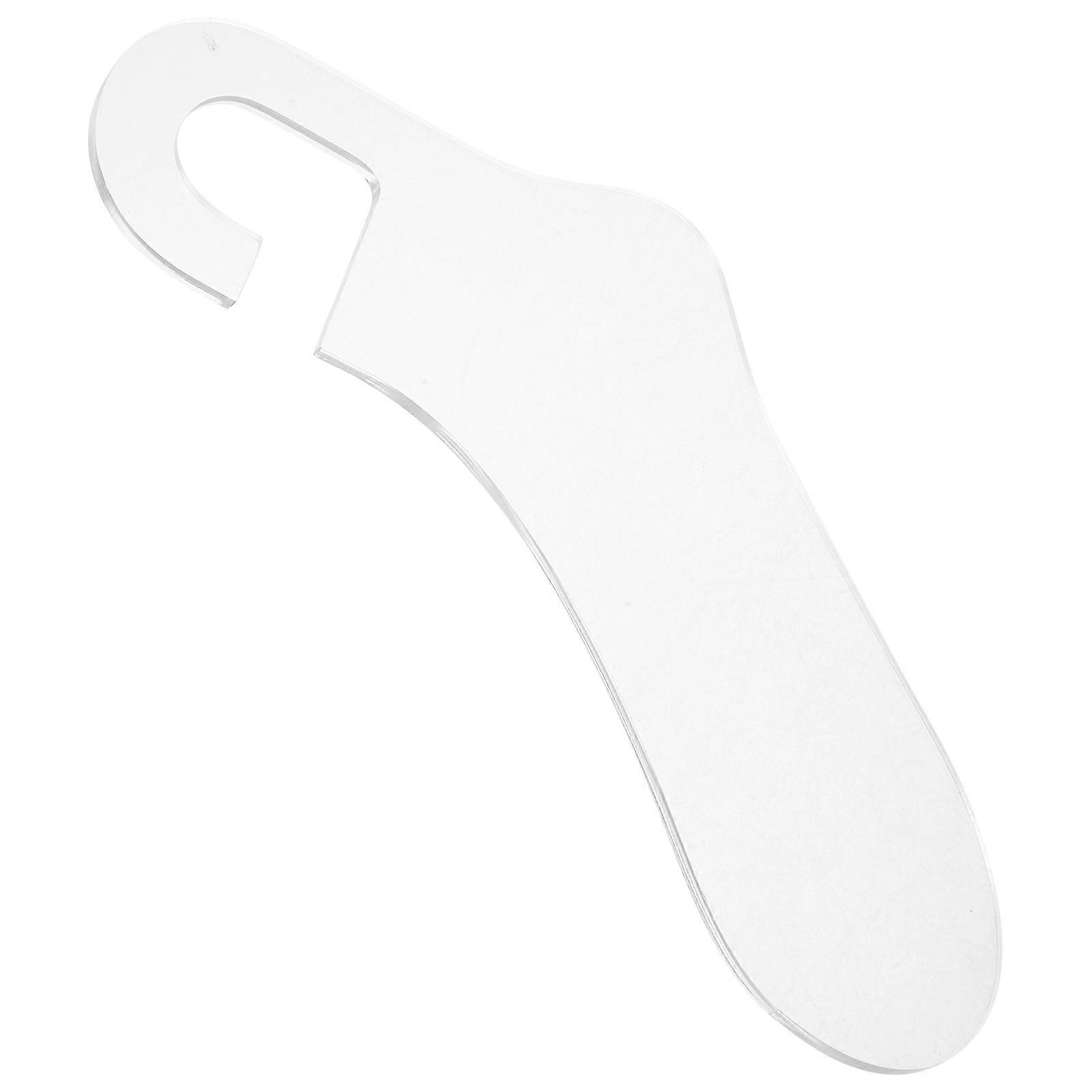 Knitting Blocking Tools Acrylic Sock Shaped For Home Decor And Storage 1Pack