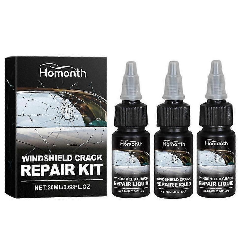 Balconfoster Windshield Crack Repair Kit, 2024 New Glass Cracks Gone Repair Kit, Car Window Windshield Repair Kit