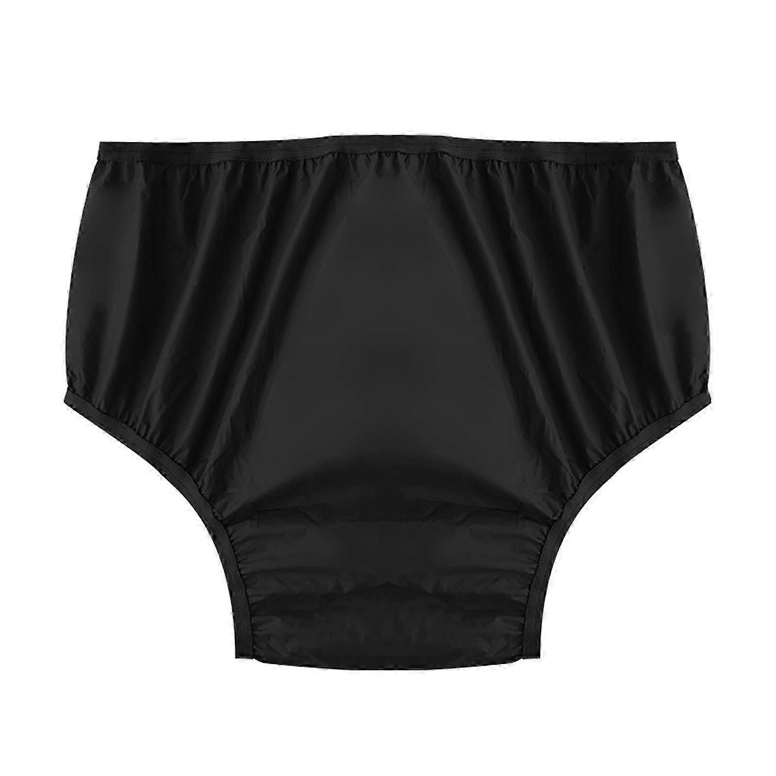 Water Proofing Incontinence Underpants EVA Under Pants Leak Proof Incontinent Underwear Adult Elderly Diaper Sleeve