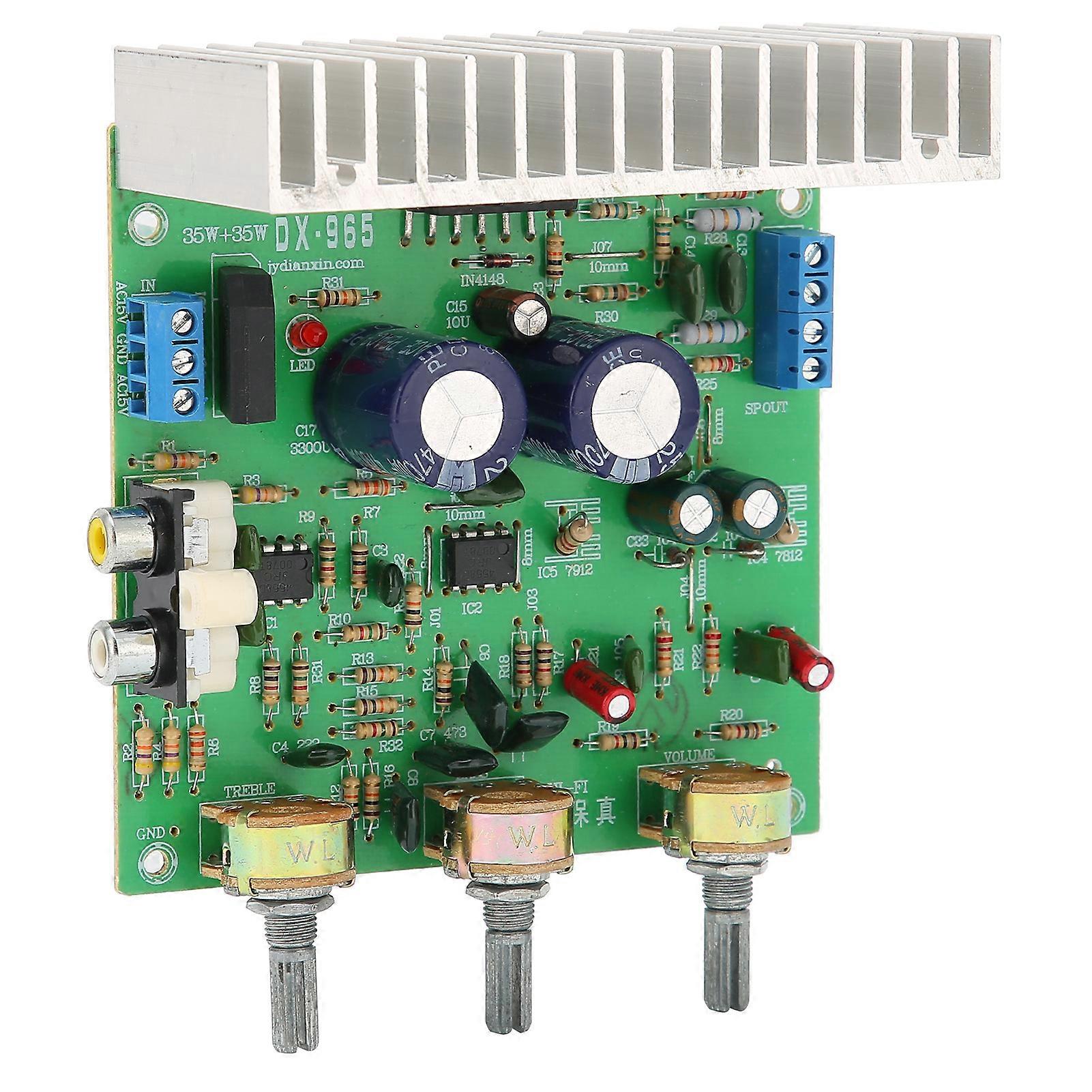 Carte d'amplification HiFi, module d'amplification de puissance o stéréo double canal 60 W + 60 W DX-965