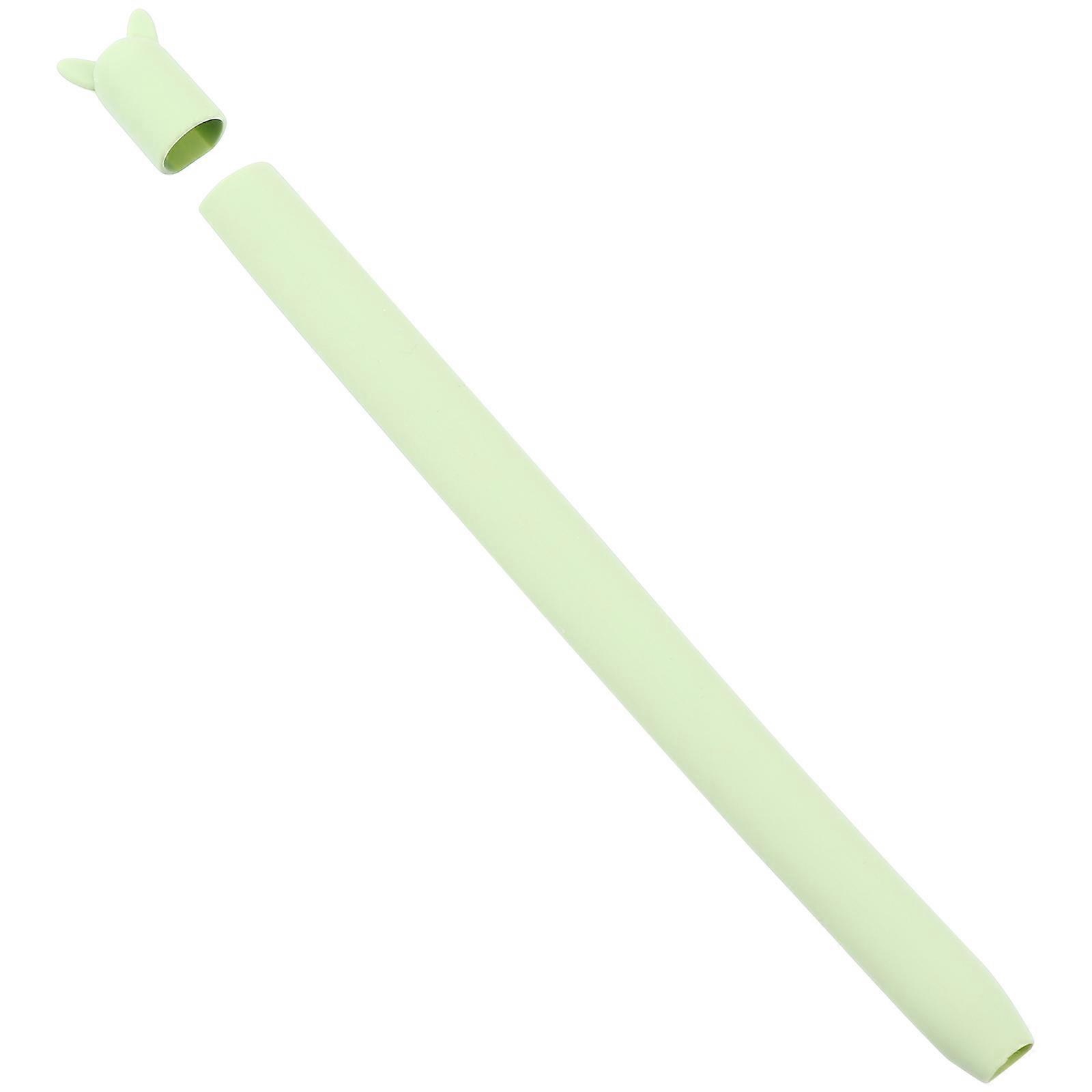 Green Silicone Stylus Pen Protector for Protection Compatible with Apple Pencil 2