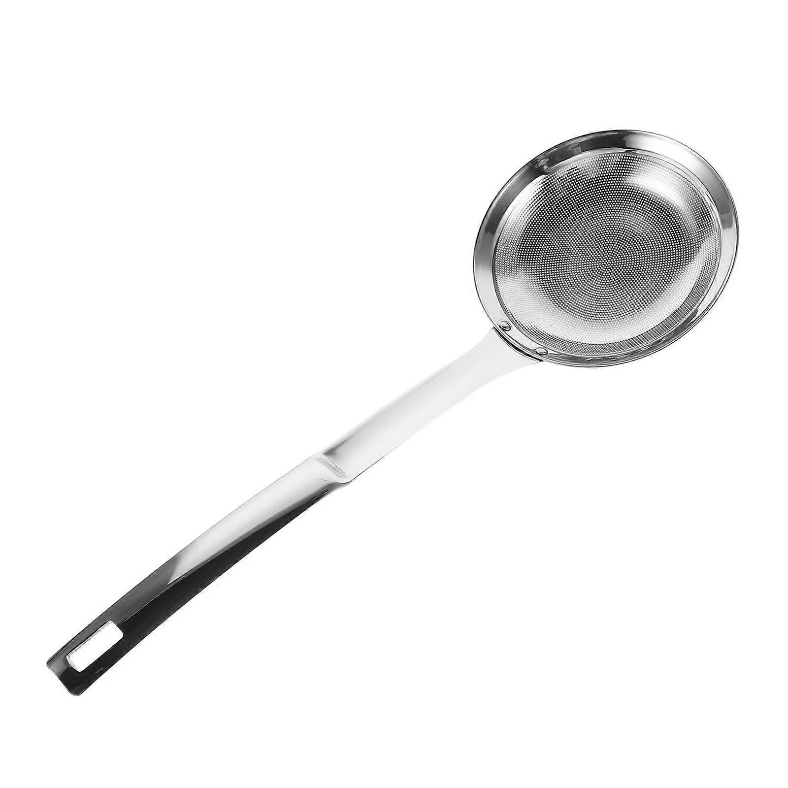 Kitchen Filter Spoon Fine Mesh Skimmer Spoon for Cooking Oil Strainer