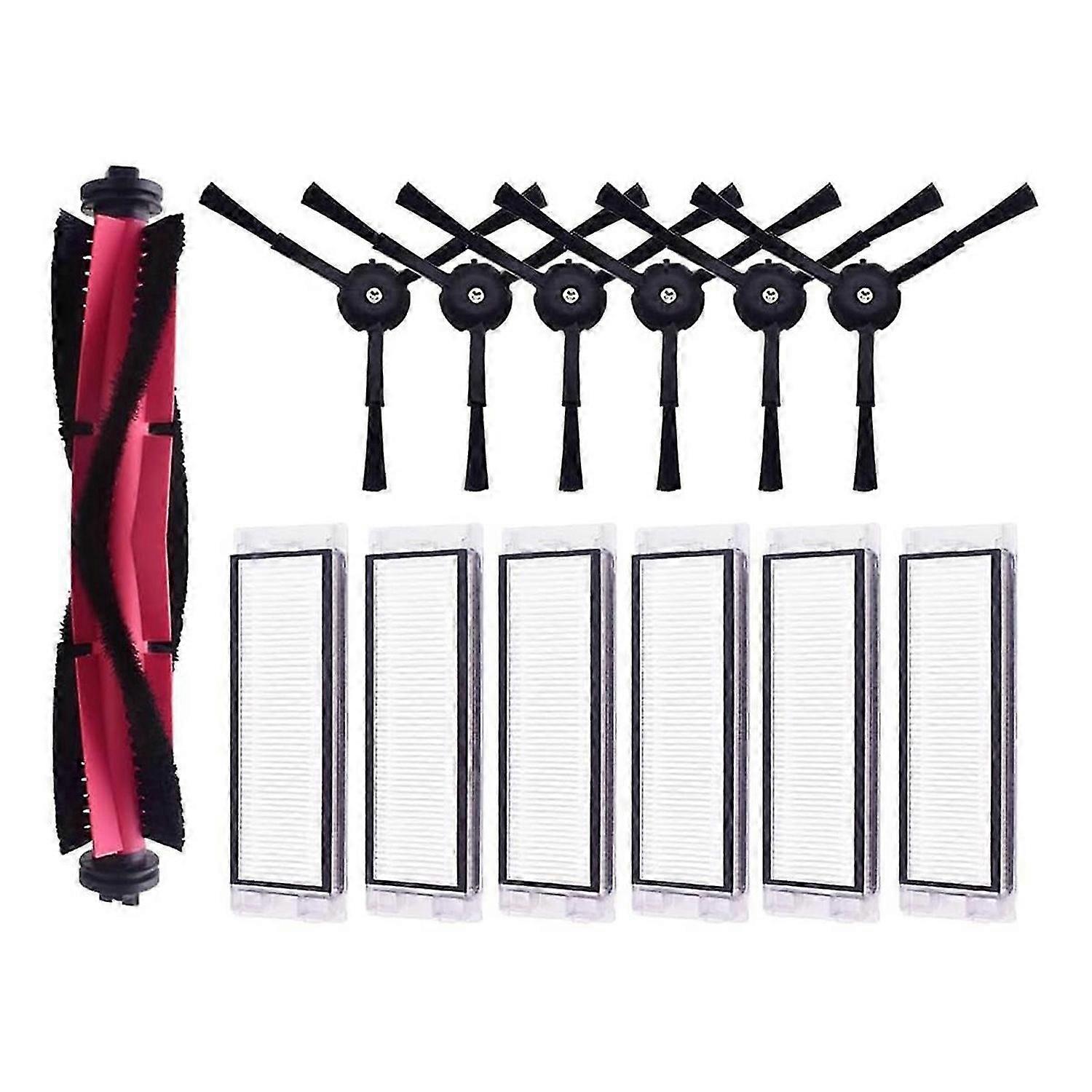 Replacement Accessories Kit for Q5 Q5+ Q5 Plus Robot Vacuum Parts Main Brush Hepa Filter Side Brush