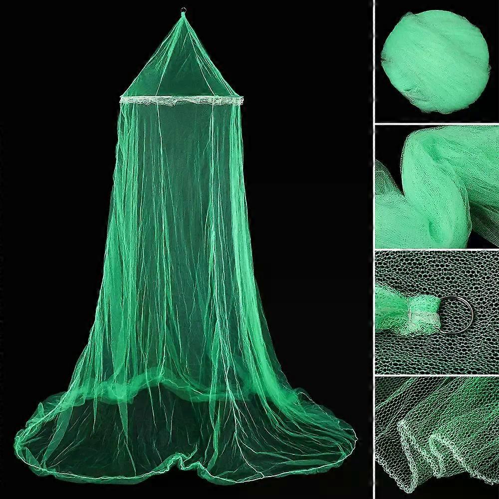 Princess Mosquito Net Canopy Encryption Dome Fly Insect Mesh Repellent Protection Single Entry Bed Decoration Home Decor