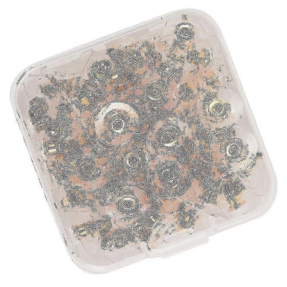 1 Box Earplugs Plastic Earring Backs Rubber Earring Backs Tw