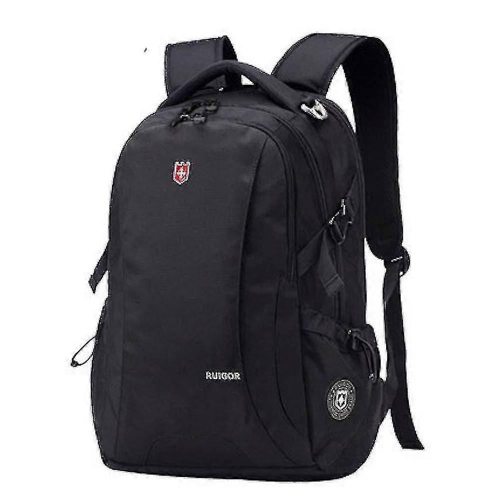 Men Backpack Switzerland Men's Business Computer Backpack Black