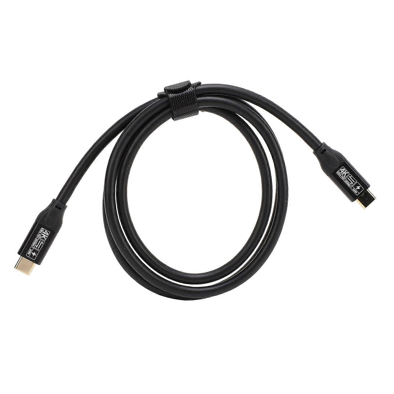 USB C to USB C Cable Male to Male 20Gbps Transfer 240W Fast Charging 4K 60Hz Video Output USB C 3.2 Gen 2 Cord for Phone Tablet 1m / 3.3ft