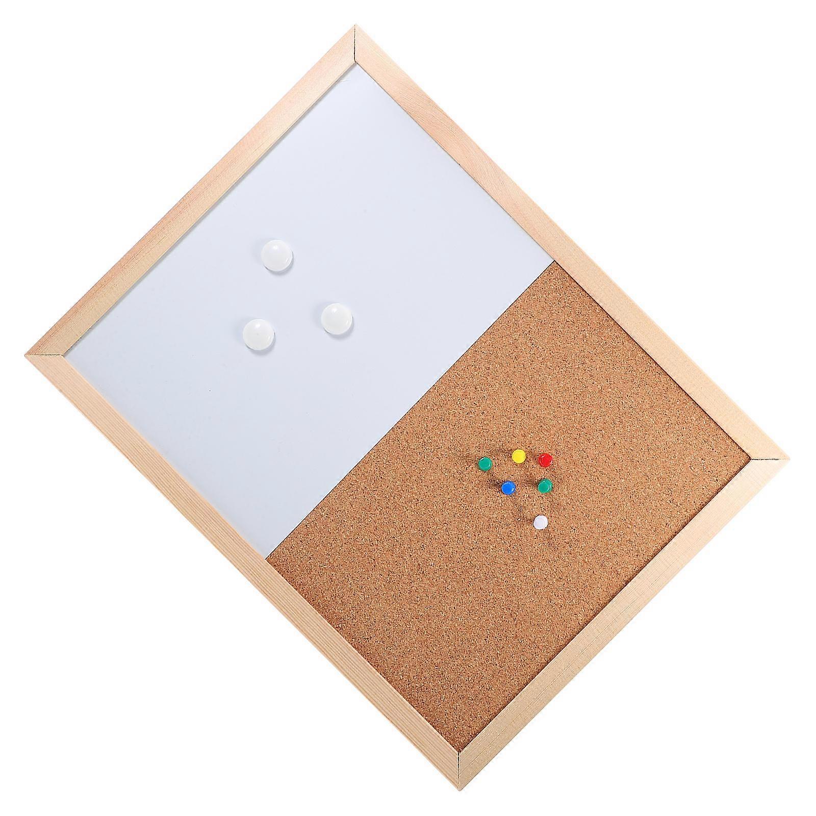 Office Cork Board Bulletin Board for Message Display 5Sets Wood Multi