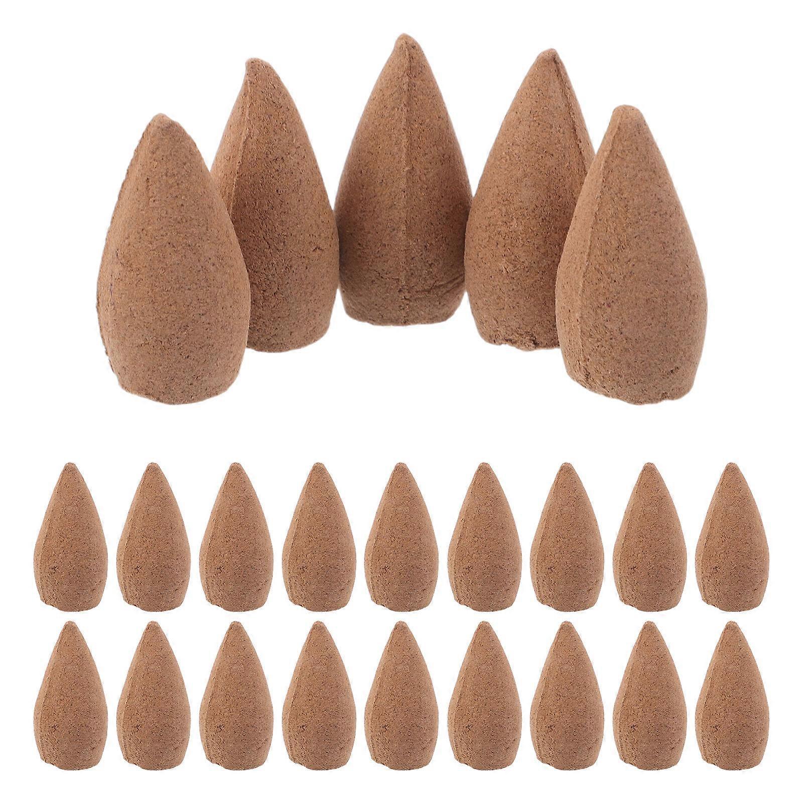 Incense Cones Backflow Sandalwood for Home Use 3 Boxes Calming Fragrance