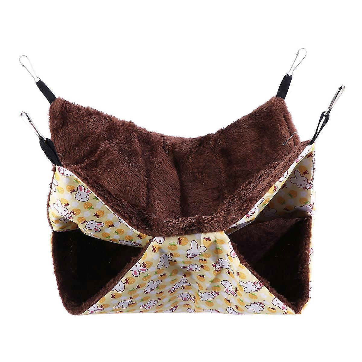 Pet Hammock Hanging Mats for Pets Providing Warm Resting Spot 2Pcs