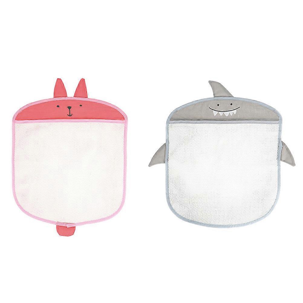 Mesh Storage Pouch Wall Hanging Bags for Storage 6Pcs