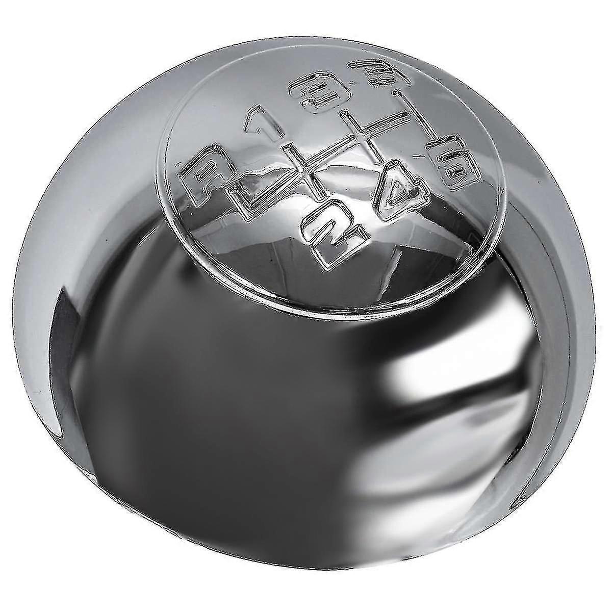 6 Speed Chrome Gear Shift Knob Cap Cover Shifter Lever Handball Case Cover For 2010-on 55346345 (haoyi