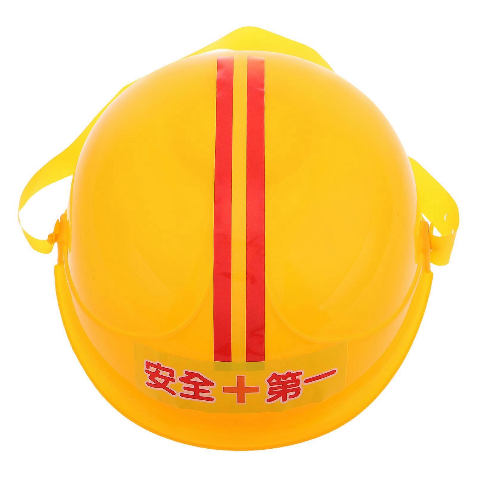 3Pcs Kids Construction Worker Hat for Engineering Game and Play