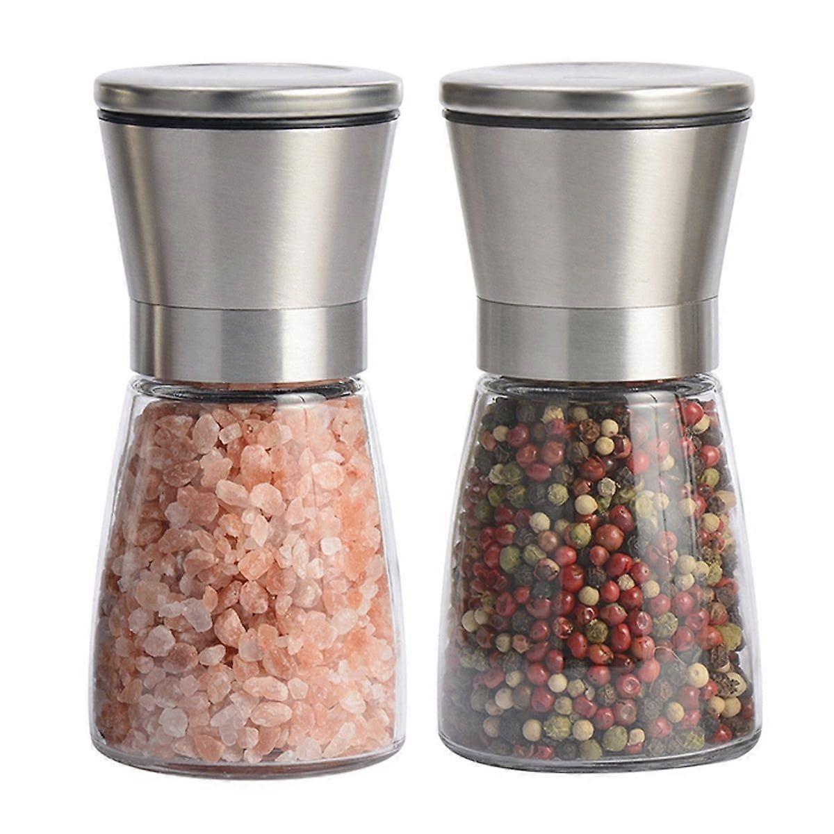 Pepper grinder, adjustable thickness, suitable for kitchen, camping, picnic and barbecue