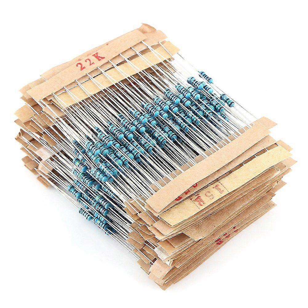 560pcs 56 Types Metal Film Resistor Electronic Assorted Resistance Components Kit
