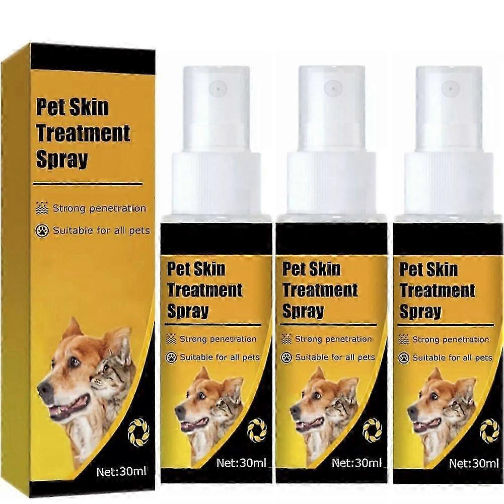 Cassiel Pet - بخاخ جلد والقطط ، بخاخ العناية ببشرة الأليفة ، بخاخ مهدئ طبيعي