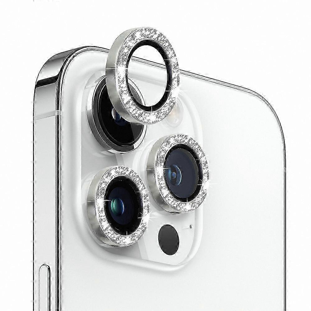 Glitter Camera Lens Protector with Metal Ring for  12 Pro/11 Pro/11 Pro Max