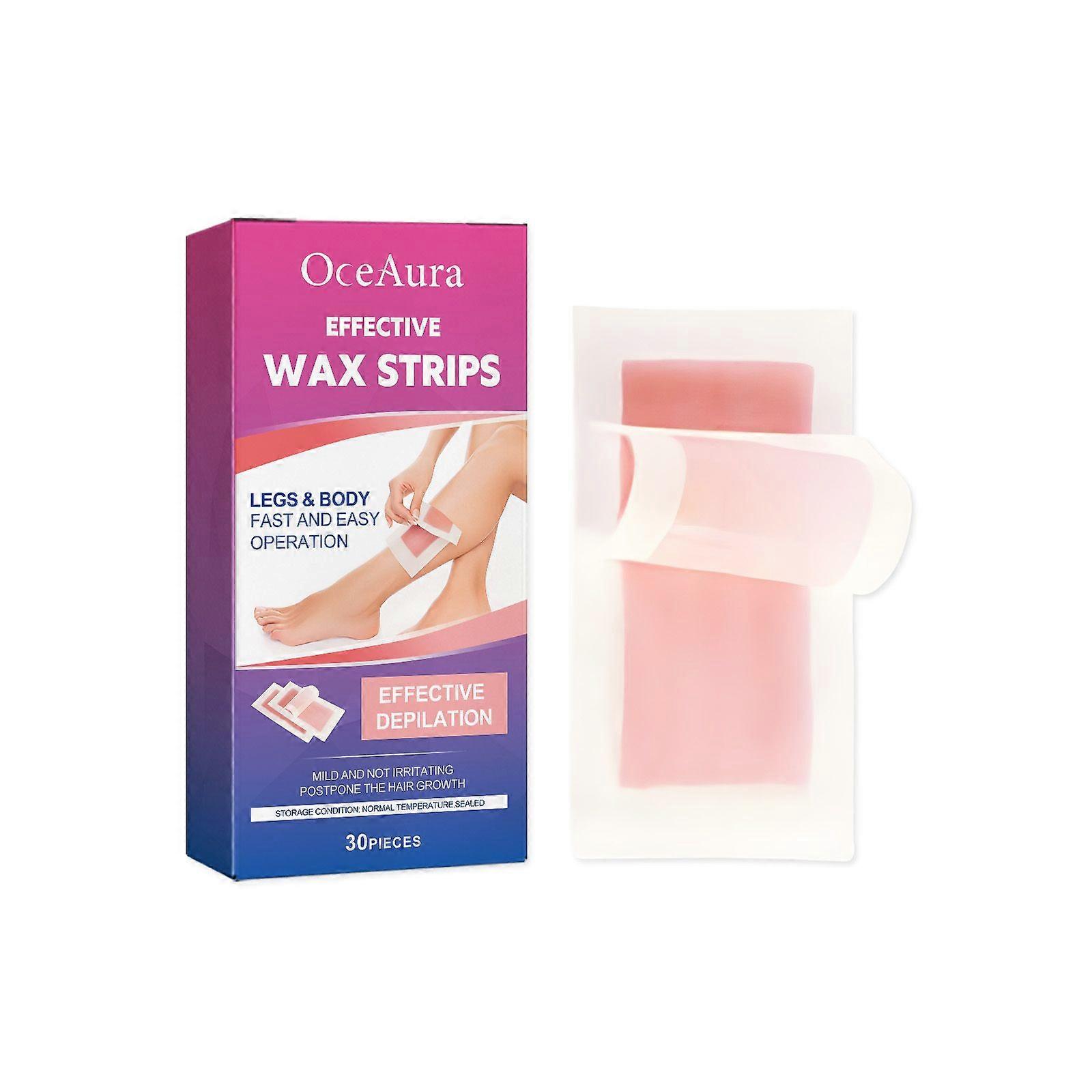 OceAura Scented Waxing Paper Series Gently Moisturizes, Refreshes Skin And Smoothen Body Waxing Strips