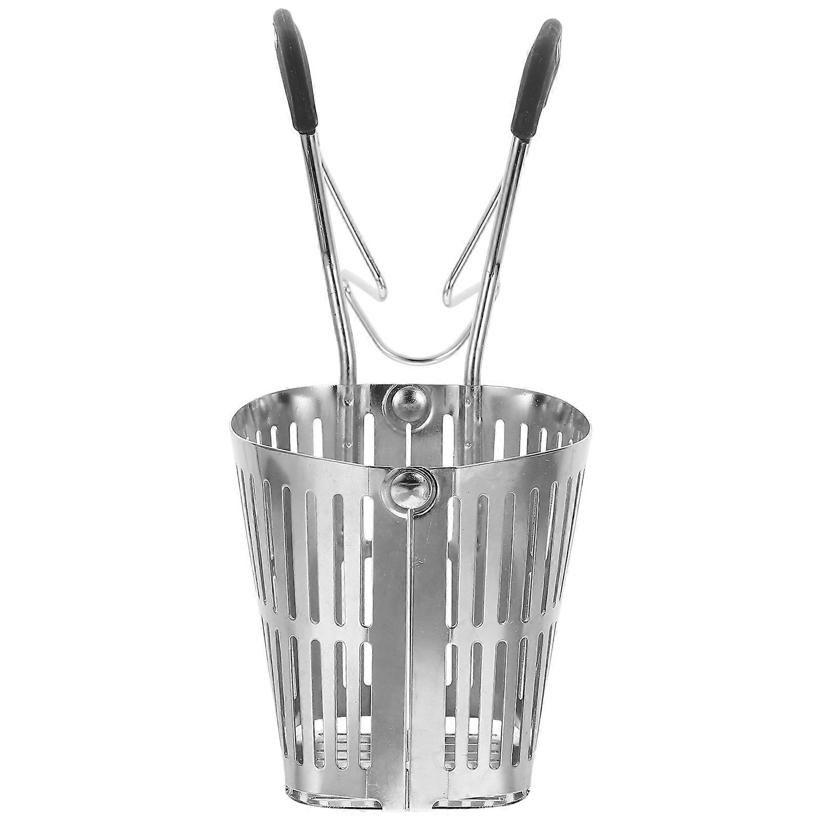 Mesh Spider Strainer Stainless Steel Skimmer Spoon for 2Pcs Boiling