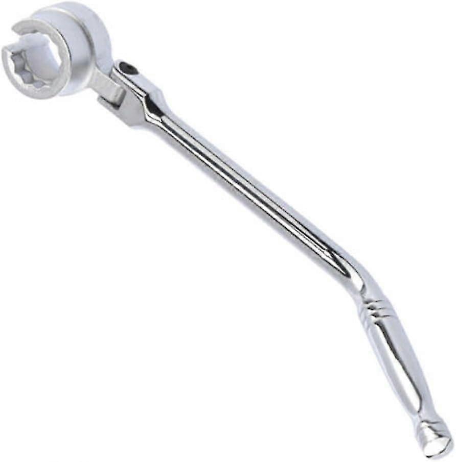 Flexible Head Oxygen Sensor Wrench Offset Handle Spanner with Contour Handle