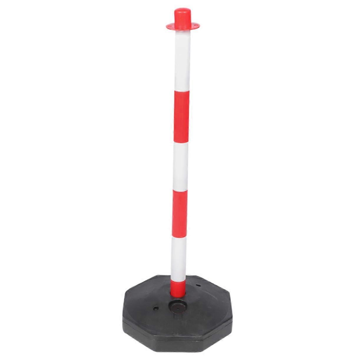 Reflective Red and White Traffic Delineator Post  Elasticity Flexible Impact Absorption Parking Stop Garage Barrier