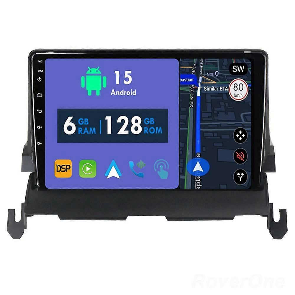 Car Radio 6G+128G CarPlay GPS Navigation Head Unit for Dodge Journey 2009 - 2012 Android Auto Bluetooth Stereo Touch Screen