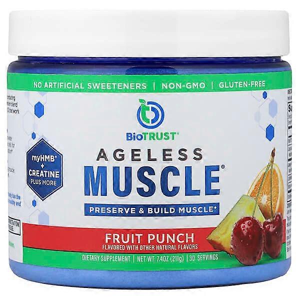 BioTRUST, Ageless MuscleÃÂÃÂÃÂÃÂÃÂÃÂÃÂÃÂ®, Fruit Punch, 7.4 oz (211 g)