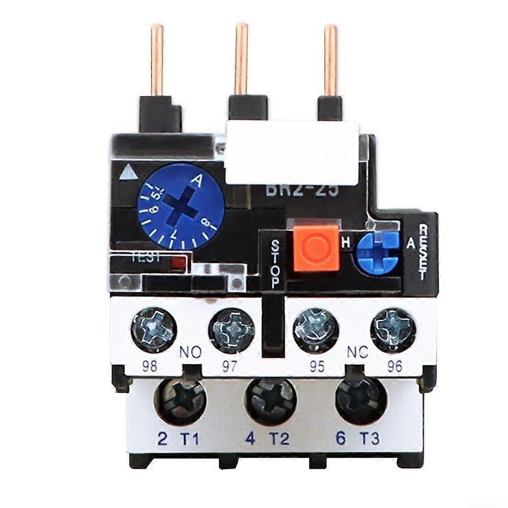 Series Compatible Thermal Relays NR225Z, 10A Trip Rating, 9A13A Adjustable Range, Flexible Mounting Options