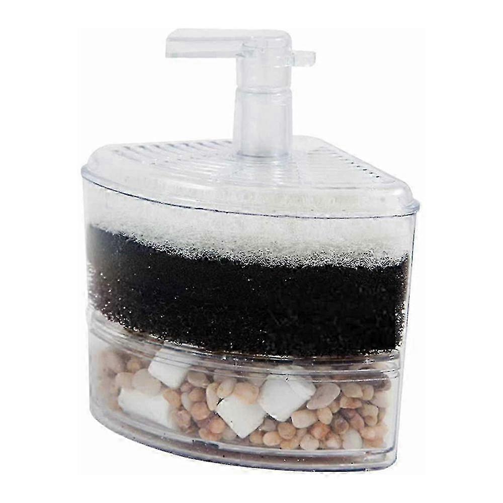 2025 Aquarium Fish Tank Corner Filter Corner Filter Internal Air Driven Filter