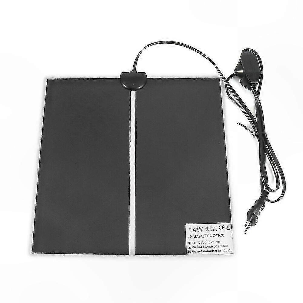 Vivarium Heat Mat with Temperature Control - Reptile Habitat Warmer for Terrarium Use - EU Plug Included