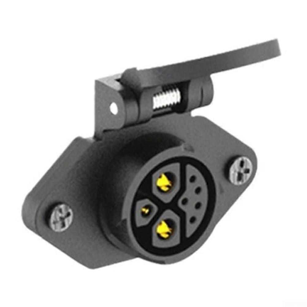 25-26 Motorcycle charging socket with protection class IP67, 8pin plug and socket, battery connection (B)