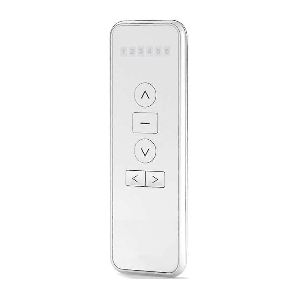 AC123-06 6 Channel Wireless RF433.92 Controller Transmitter Remote, Working for Electric Blinds