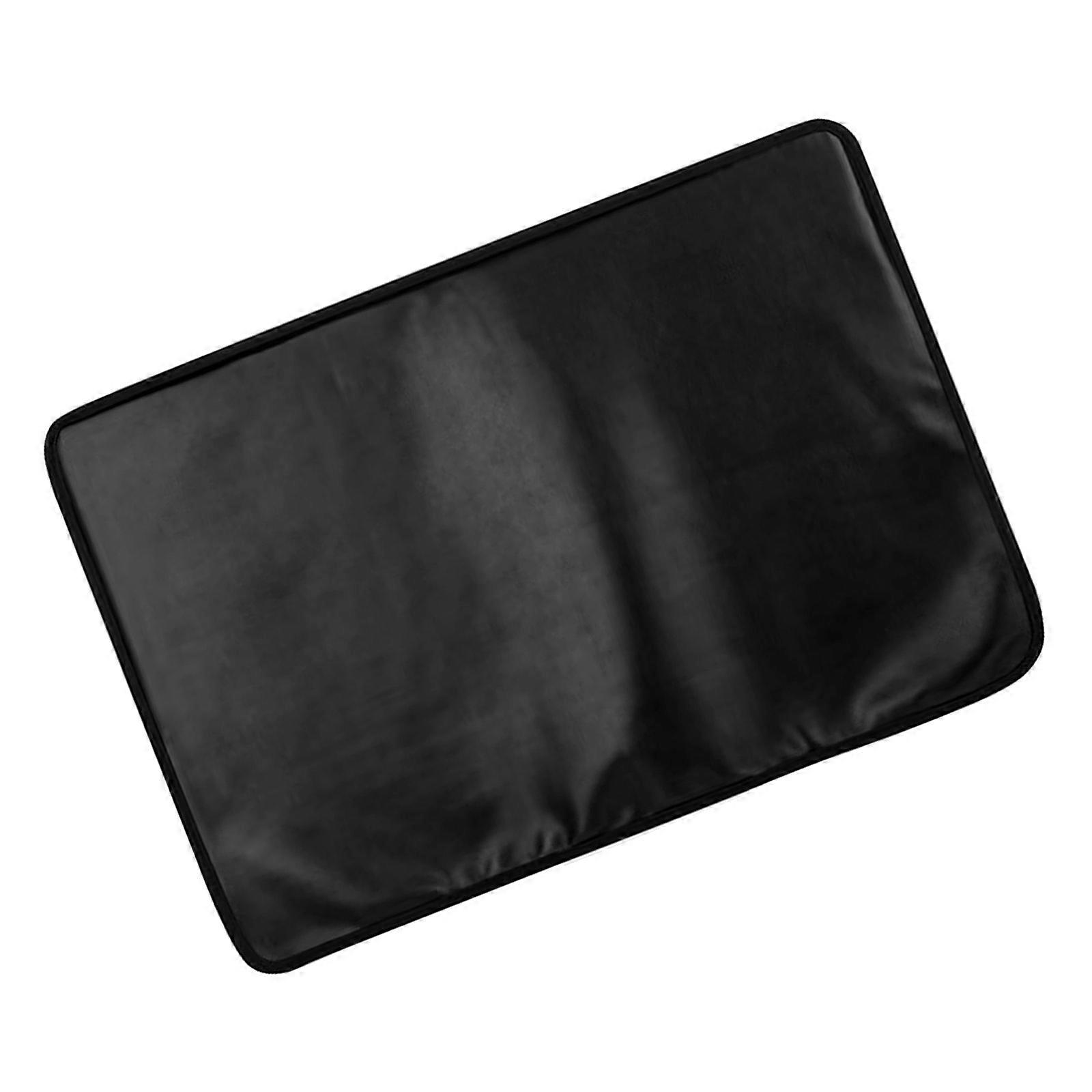 Lightweight Tablets 24inch Protective Cover PU Leather Material AntiScratch Three Storage Pouches Foldable Dustproof Computer Accessory Multicolor